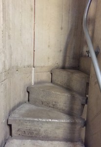 steps in Old Library