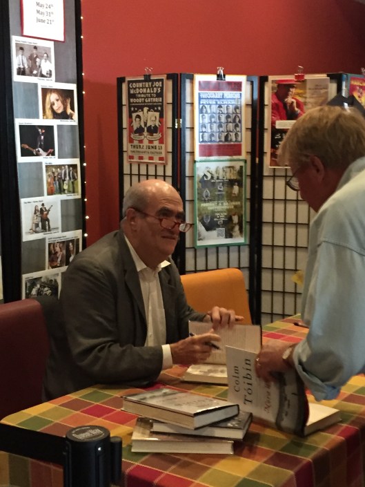 Toibin signing